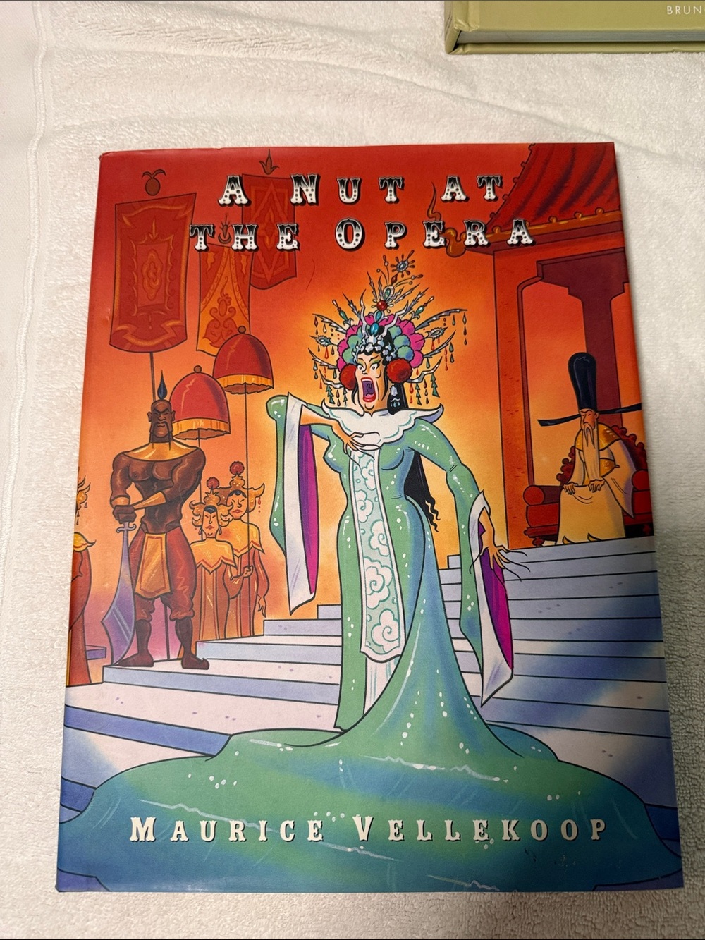A Nut at the Opera Illustrated Book - Green & Orange Cover